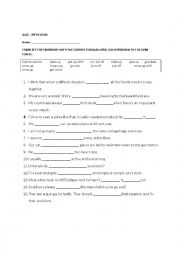 English Worksheet: phrasal verbs