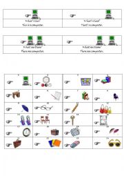 English Worksheet: DEMONSTRATIVES