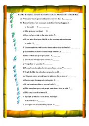 English Worksheet: Ket part 6