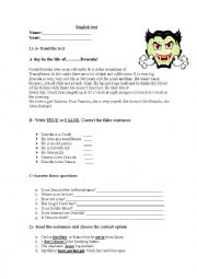 English Worksheet: PRESENT SIMPLE