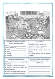 English Worksheet: Familly