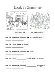 Past Simple Questions regular verbs
