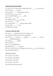 English Worksheet: countables uncountables