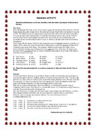 English Worksheet: THE BOSS  