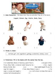 Movie Worksheet_Ratatouille