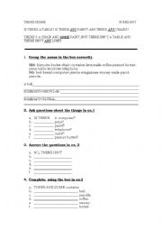 English Worksheet: COUNTABLES AND UNCOUNTABLES NOUNS