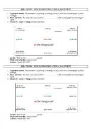 STRATEGIES TO DESCRIBE A VISUAL DOCUMENT