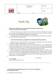 English Worksheet: environment