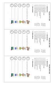 English Worksheet: Telling the time