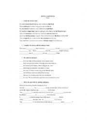 English Worksheet: Hotel California