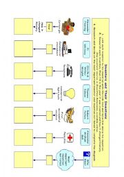 English Worksheet: INVENTIONS