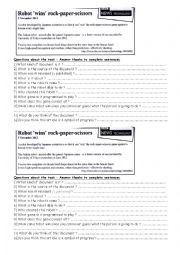 English Worksheet: Robots