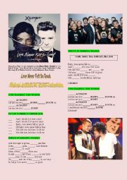 English Worksheet: Michael Jackson ft Justin Timberlake LOVE NEVER FELT SO GOOD