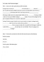 English Worksheet: Goal! film trailer-intensive listening exercise