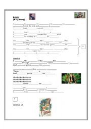 English Worksheet: Roar - Katy Perry