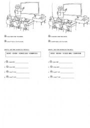 English Worksheet: there is