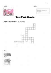 TEST: PAST SIMPLE