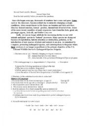 English Worksheet: Text no