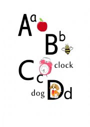 English Worksheet: alphabet1