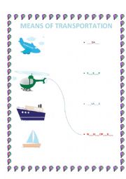 means of tranportation