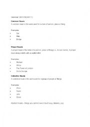 English Worksheet: Grammar SECONDARY 1