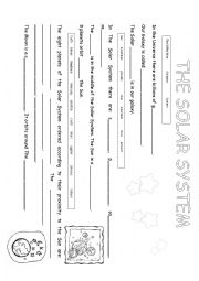 English Worksheet: Solar System