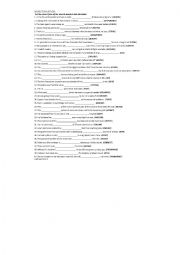English Worksheet: Word Formation