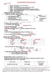 English Worksheet: EnglishTest