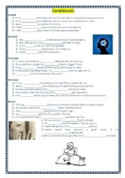 English Worksheet: Conditionals 0,1st,2nd,and 3rd