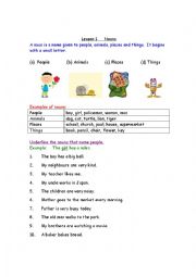 English Worksheet: grammar