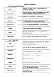 Describing Personalities - 2