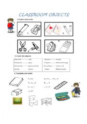 Classroom objects