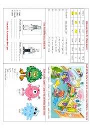 English Worksheet: Fast finishers cards