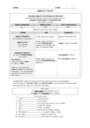 English Worksheet: Present Perfect