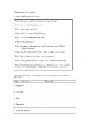 English Worksheet: ways to persuade people