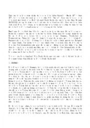 English Worksheet: english