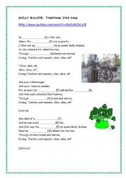 English Worksheet: Molly Malone