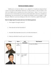 English Worksheet: Flahsforward