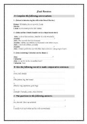 Miscellaneous Structure and Language Functions Revision - New Interchange