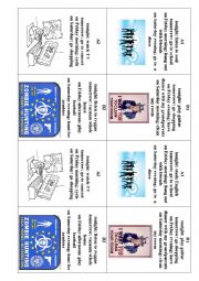 English Worksheet: Speaking activity cards - future arrangement