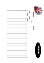 English Worksheet: Behavior Table