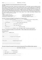 English Worksheet: Present Perfect vs Simple Past