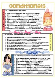 English Worksheet: Conditionals