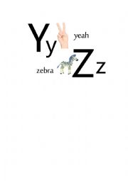 alphabet(y-z)