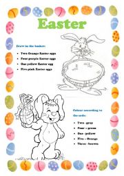 English Worksheet: Easter 
