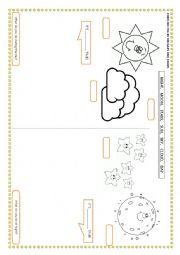 English Worksheet: Day and Night