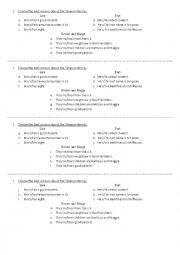 English Worksheet: Personal Pronouns and Possessive Adjectives Practice