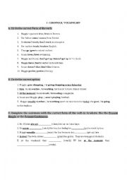 English Worksheet: grammar