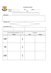 English Worksheet: Actitivity Unit