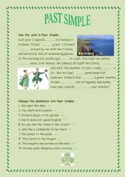 English Worksheet: Past Simple